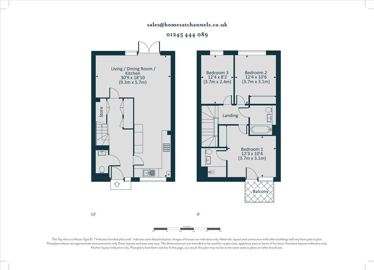Channels,
Chelmsford,
CM3 3HA floorplan