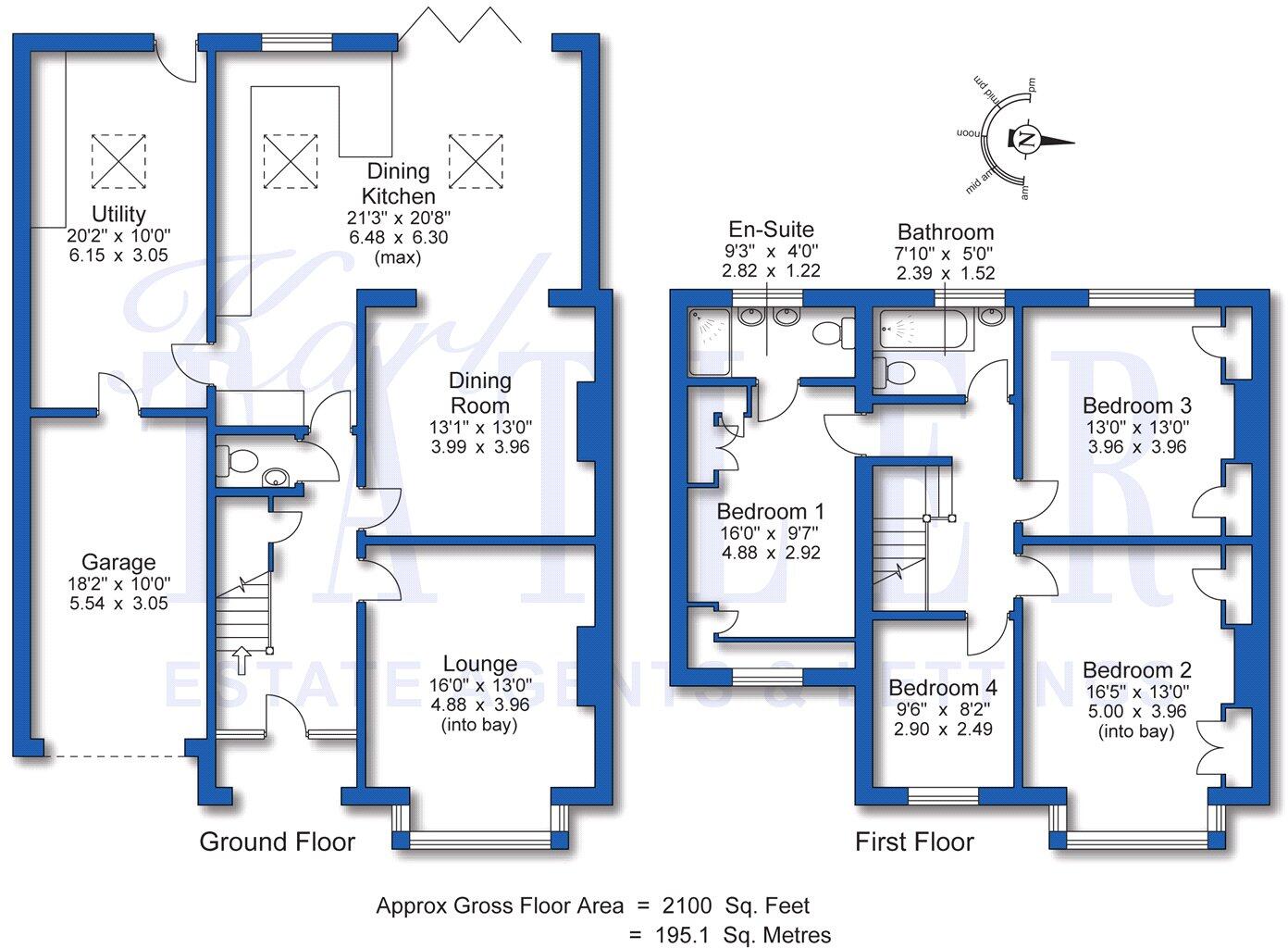 Boundary Lane, Heswall, Wirral floorplan