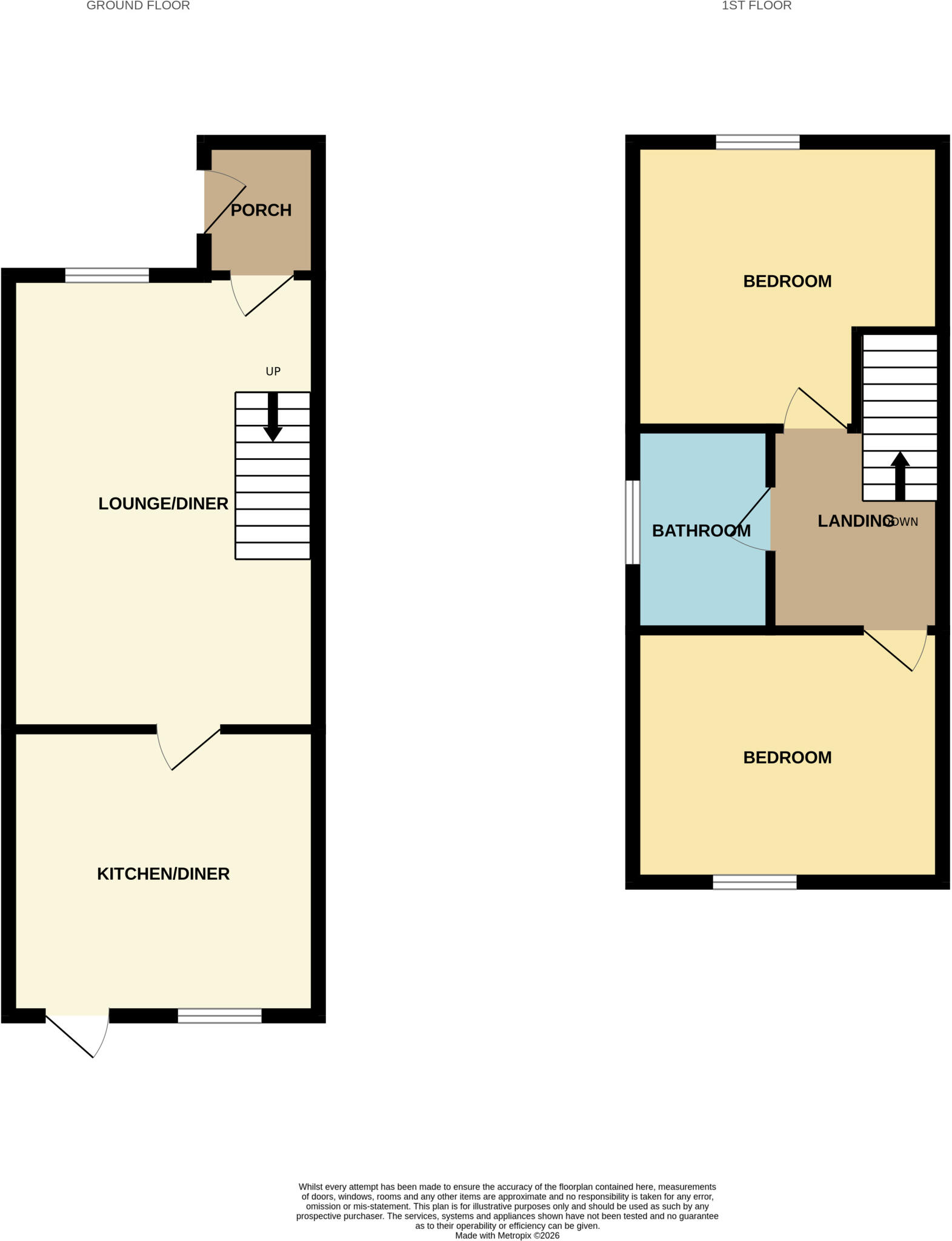 Titchfield Road, Oldham, OL8 floorplan