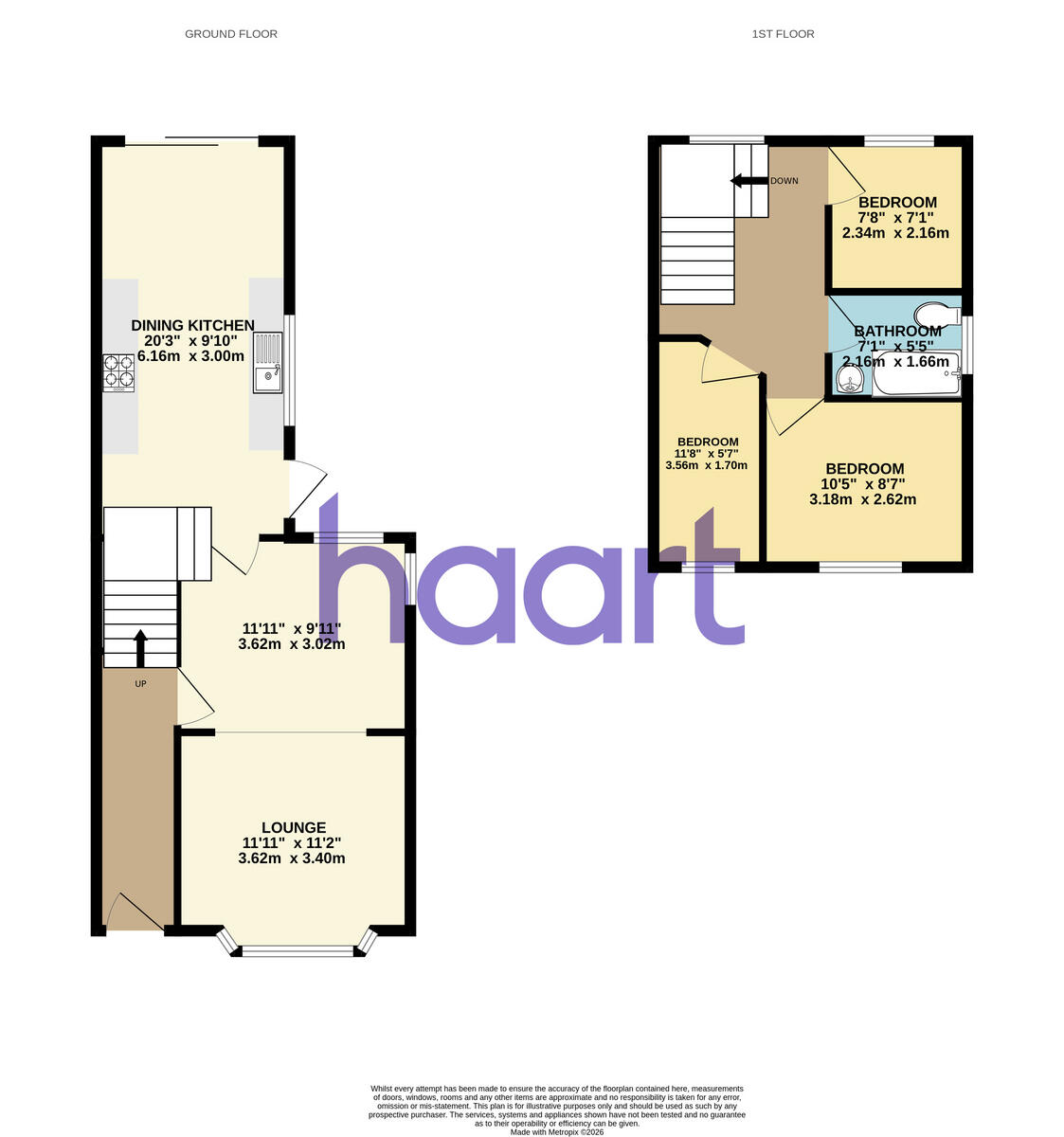 Talbot Street, Swadlincote floorplan