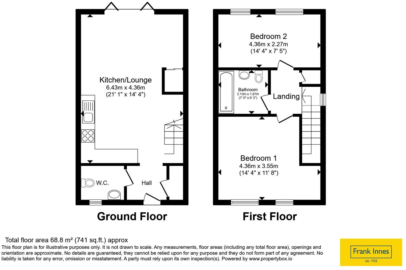 Robin Avenue, South Normanton, Alfreton, Derbyshire, DE55 floorplan