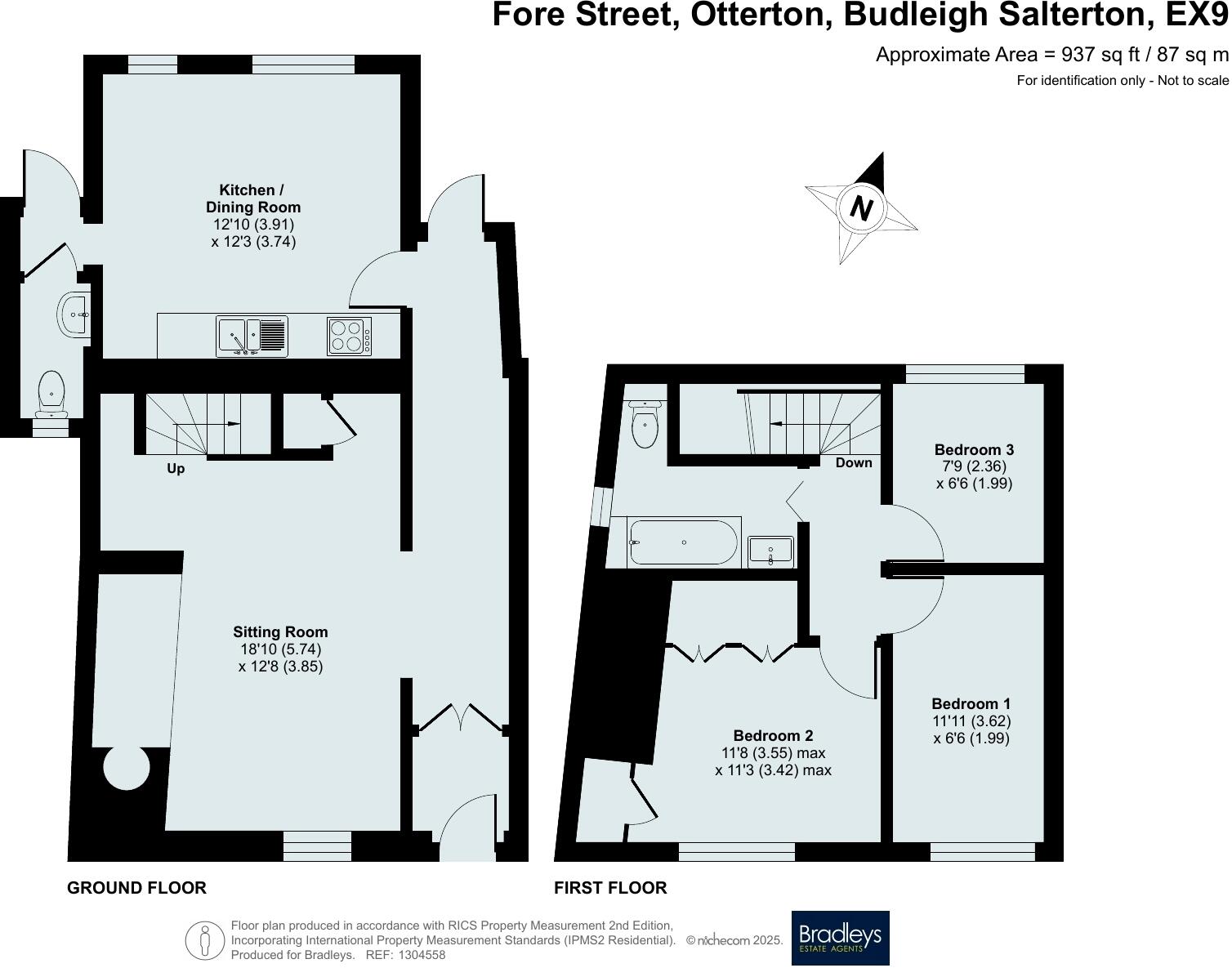 Fore Street, Otterton, Budleigh Salterton, Devon floorplan