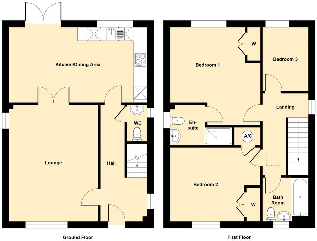 Plot 6, The Sycamore, Valley View,  Harleston, IP20 9GU floorplan