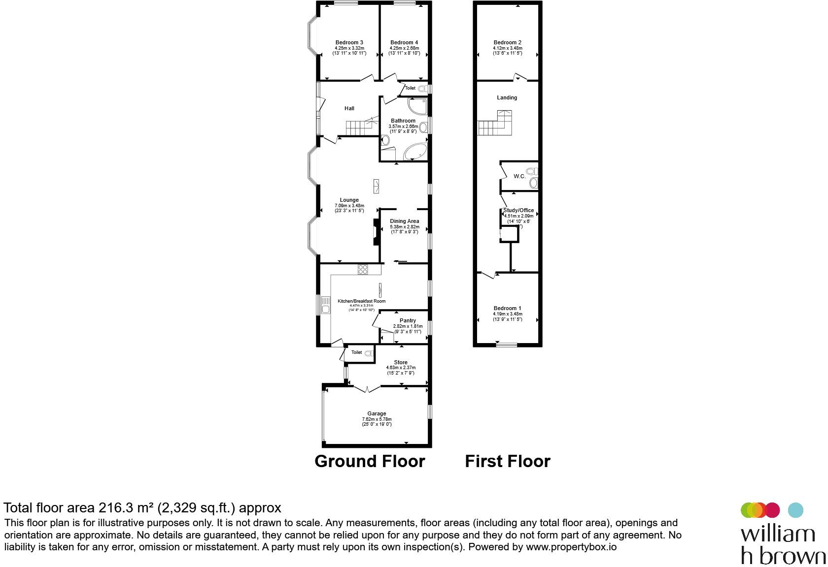 Trader Bank, Sibsey, Boston floorplan