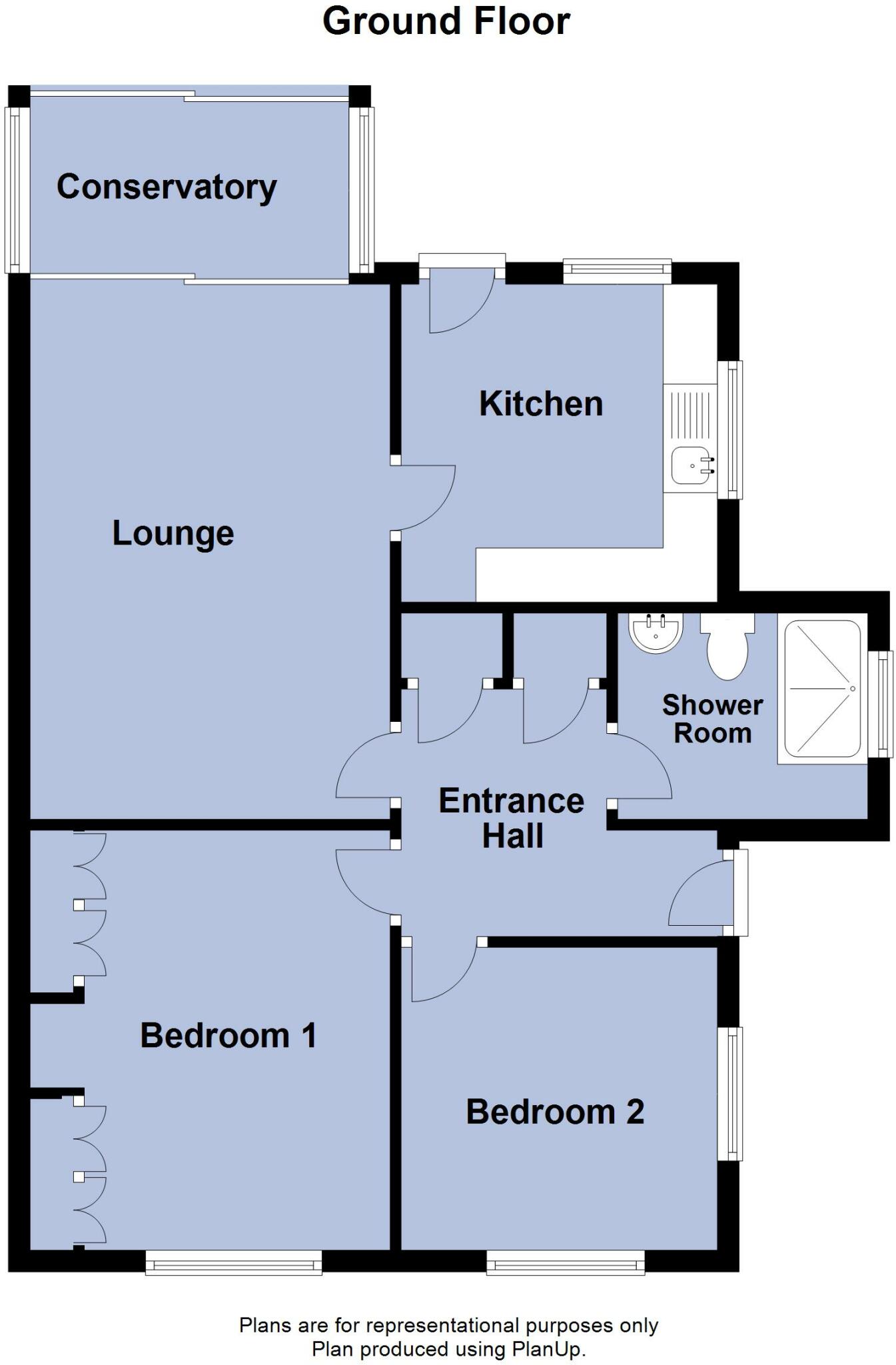 Whitemill Road, Chatteris, Cambs., PE16 6PG floorplan