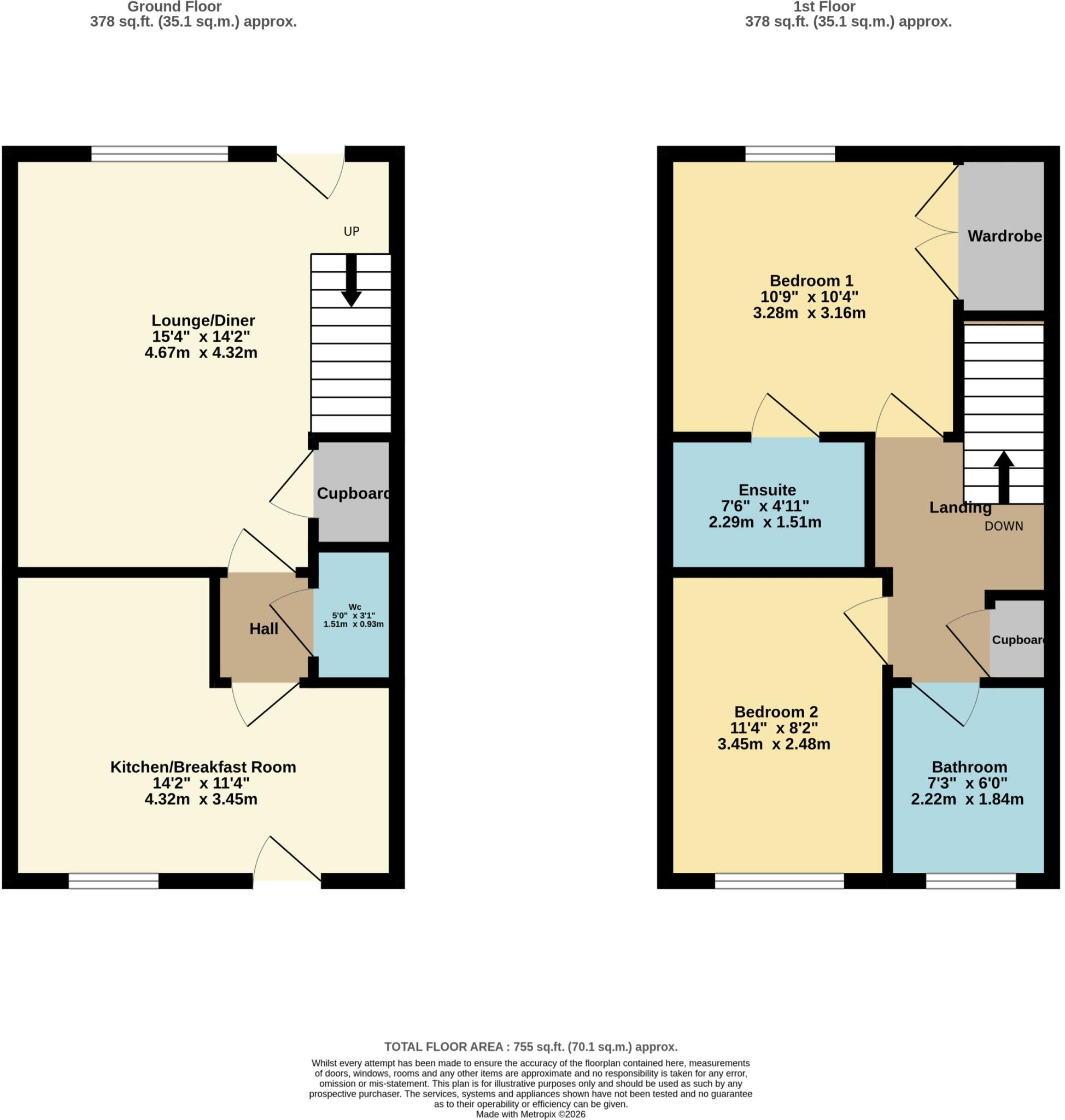 Parsonage Bank, Dartford, Eynsford, DA4 floorplan