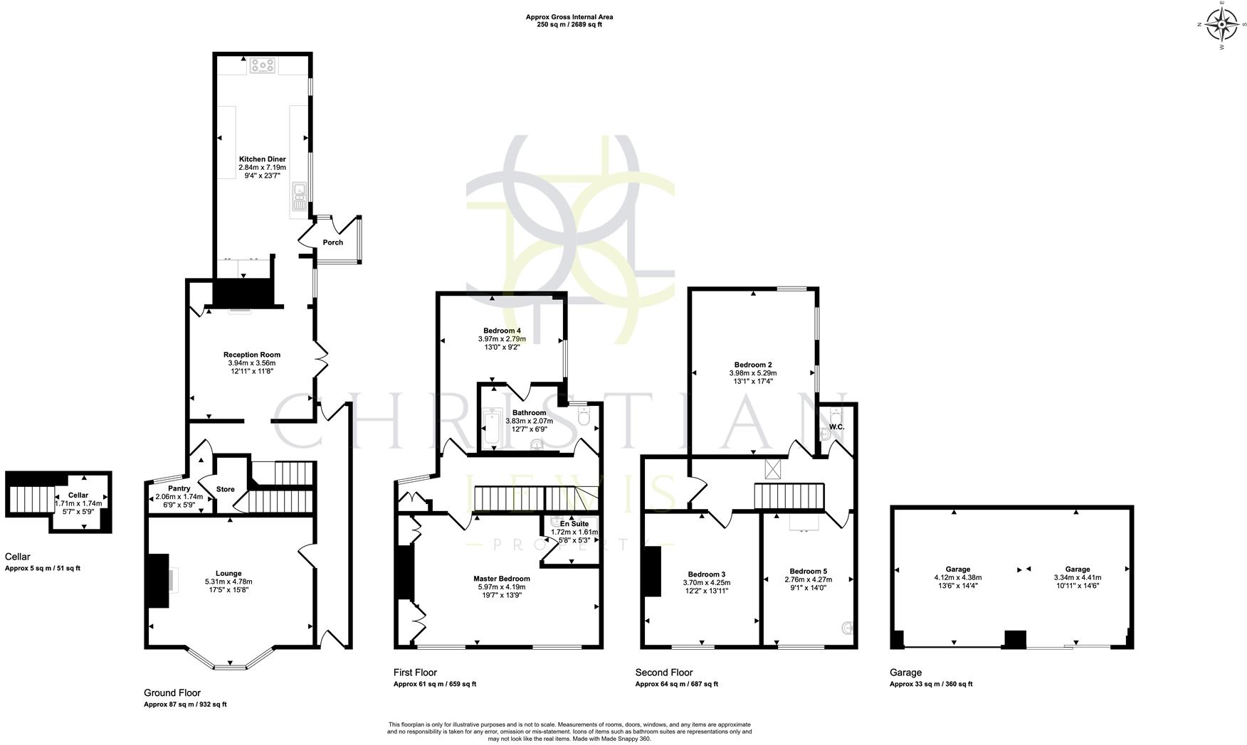 Bridge Street, Pershore floorplan