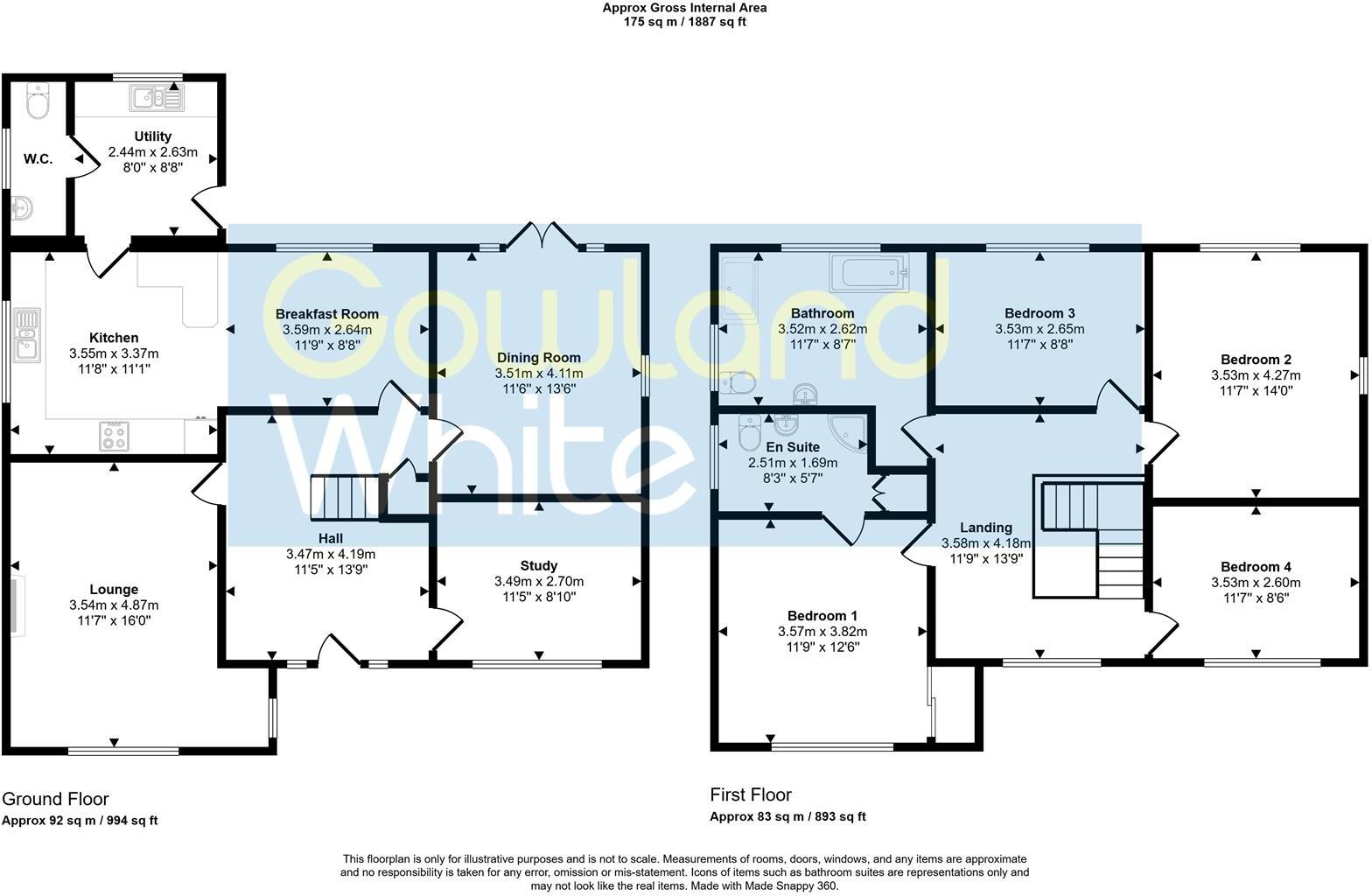 ictoria Grove, Fairfield, Stockton-On-Tees TS19 7EL floorplan