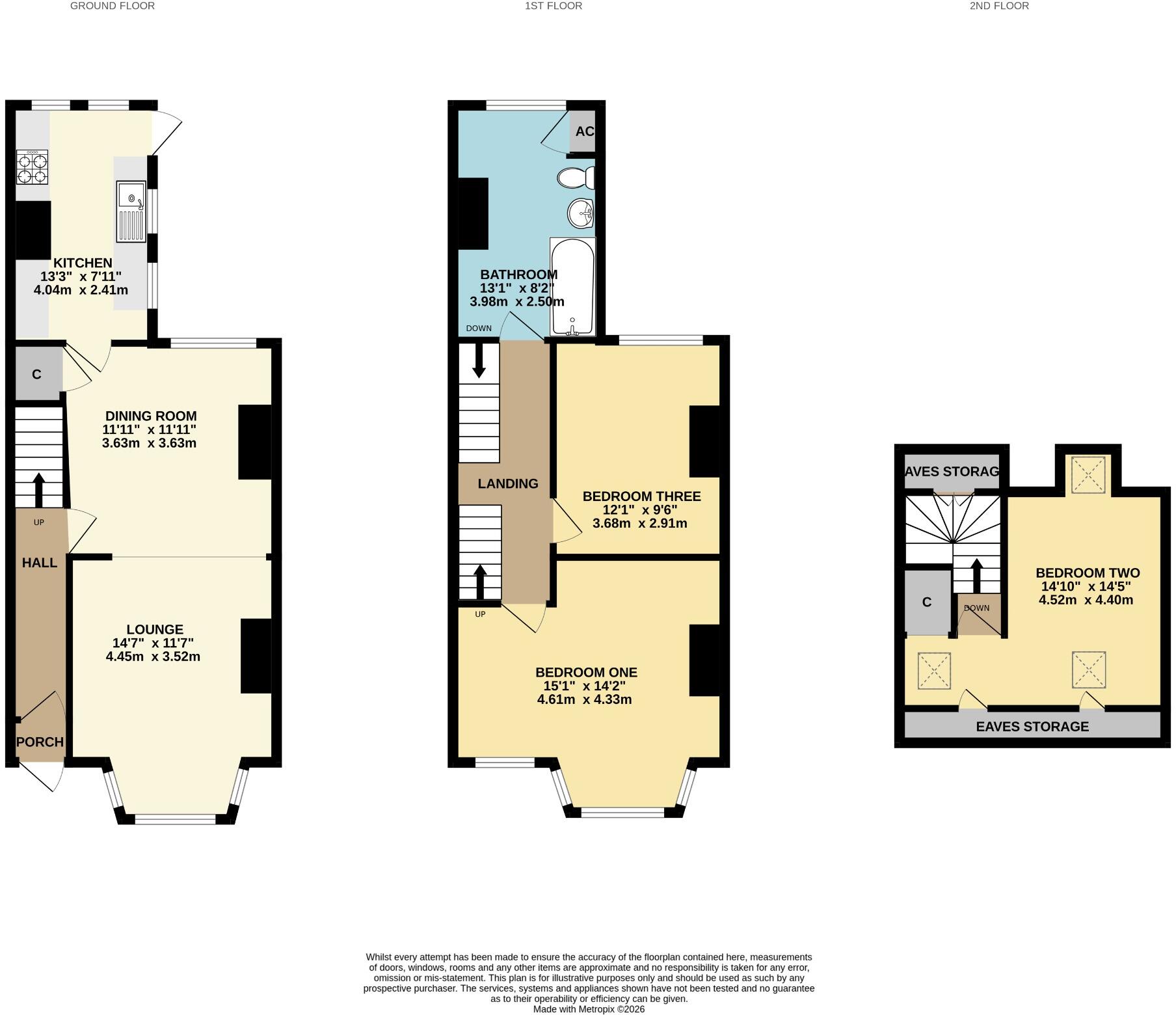 Swift Road, Woolston floorplan
