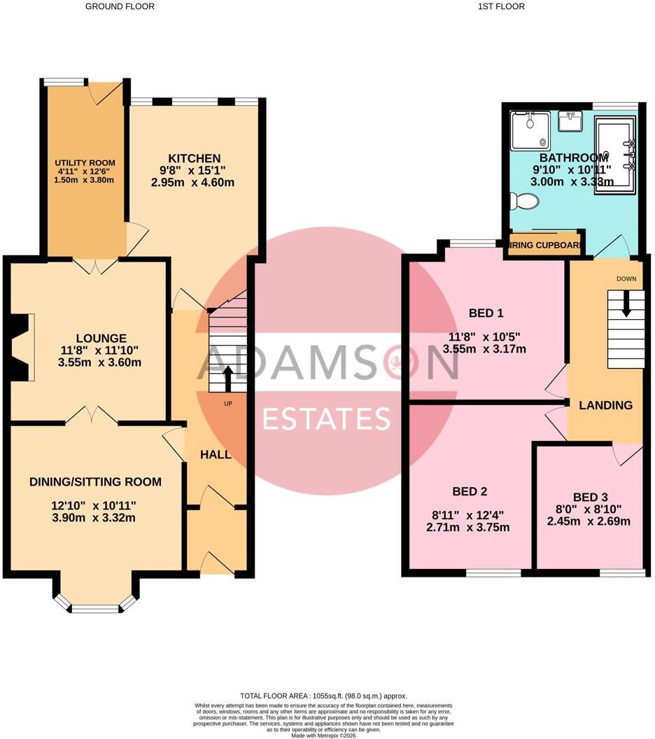Isfryn, Market Street, Amlwch floorplan