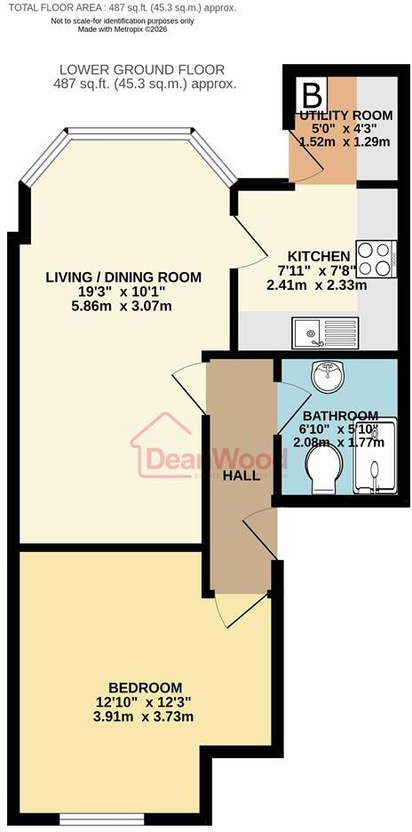 Apartment. 1, Palm Court, 2 Derby Terrace, Douglas, Isle of Man floorplan