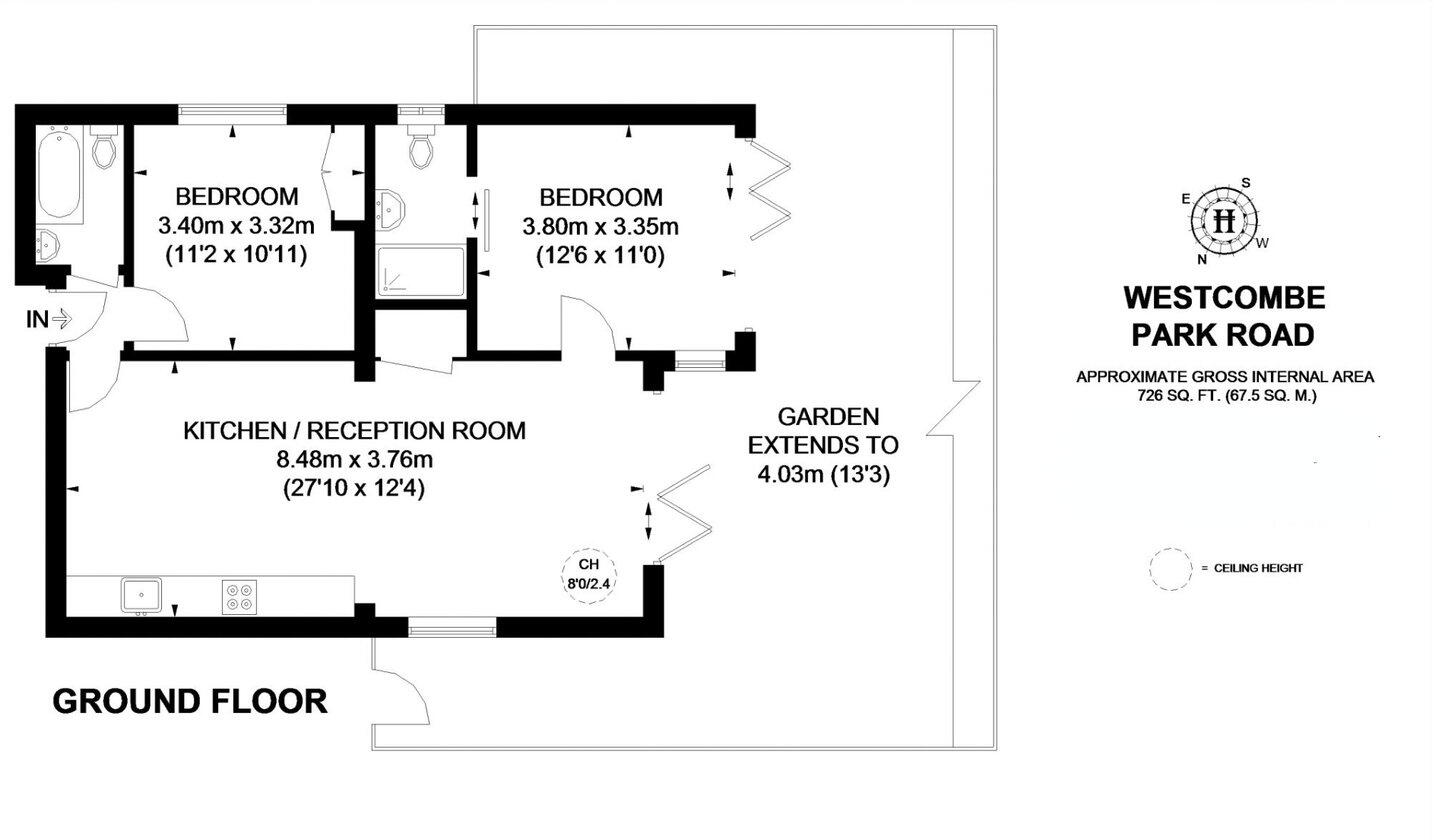 Westcombe Park Road, Blackheath floorplan