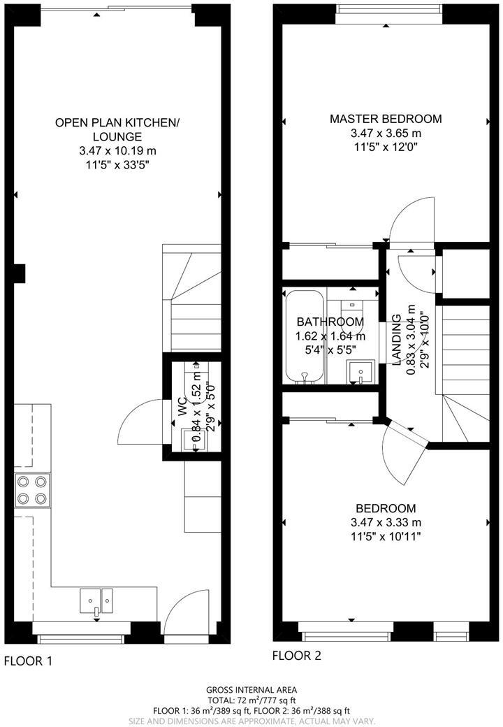 Wateringbury Way, Eastbourne floorplan