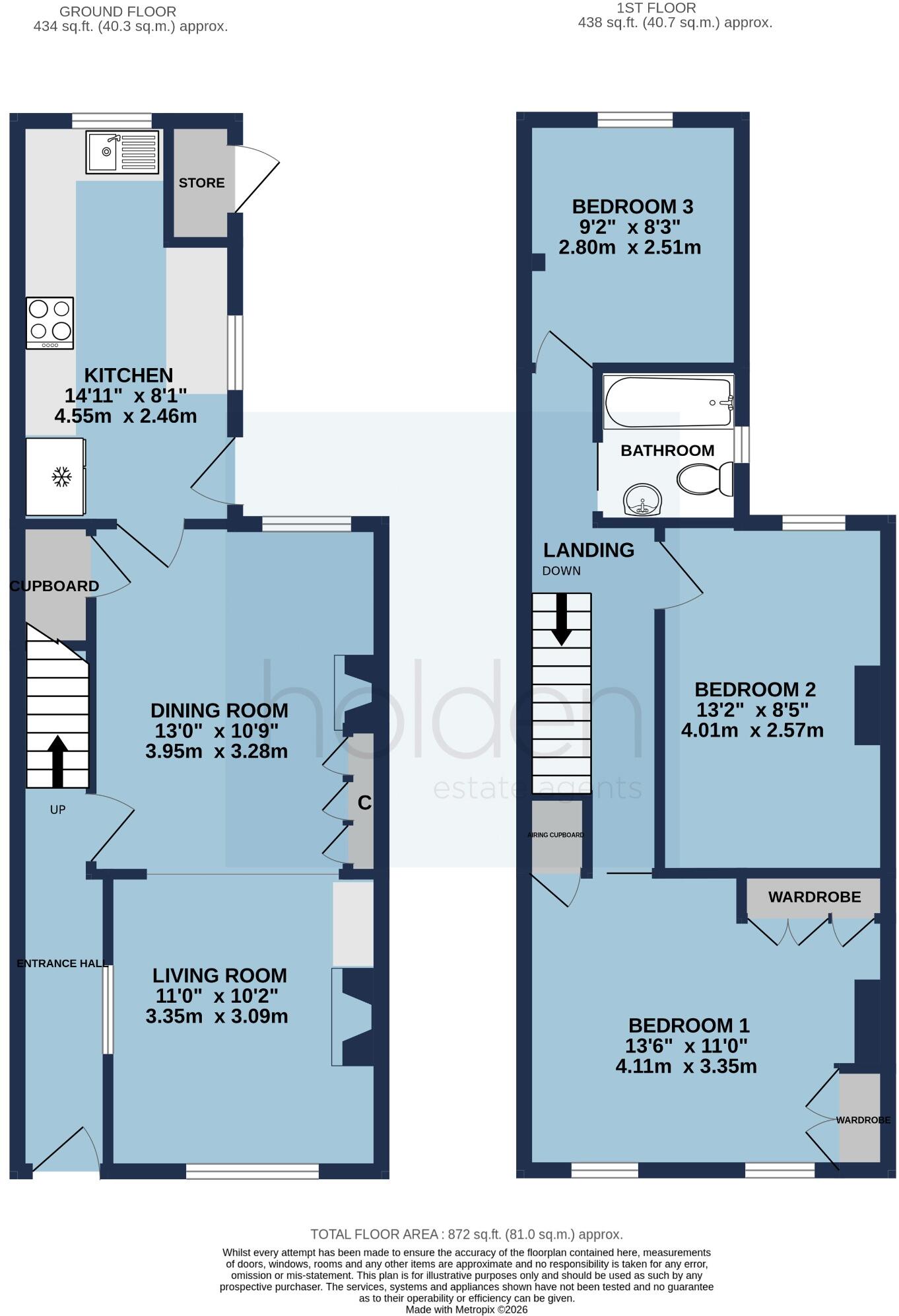 Scarletts Road, Colchester floorplan