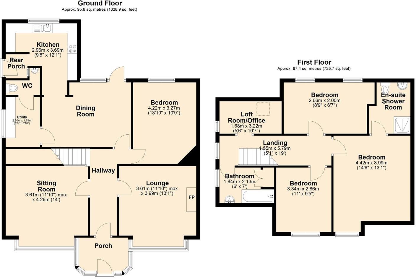 Bispham Road, Poulton-Le-Fylde floorplan