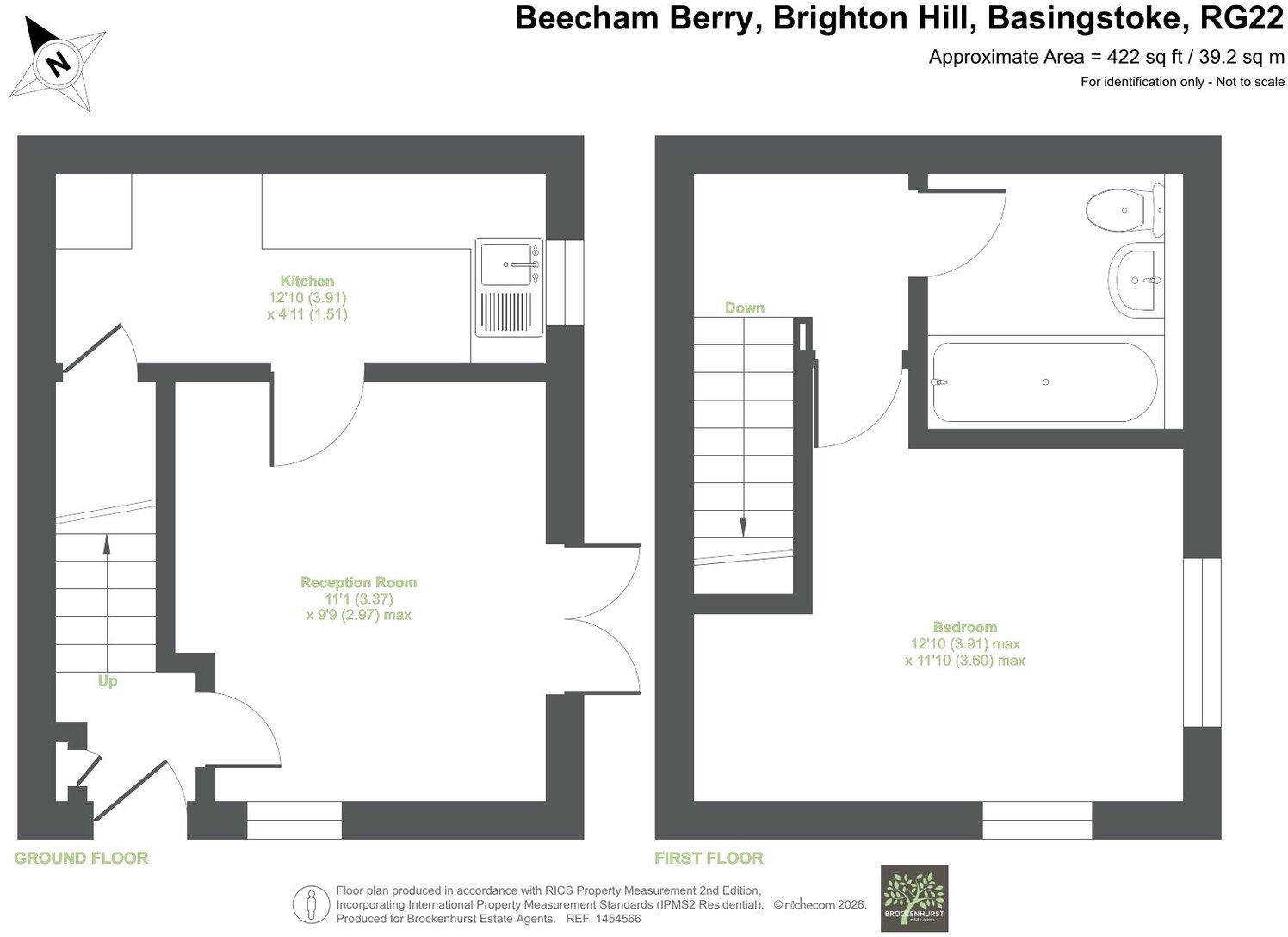 Beecham Berry, Basingstoke RG22 4QN floorplan
