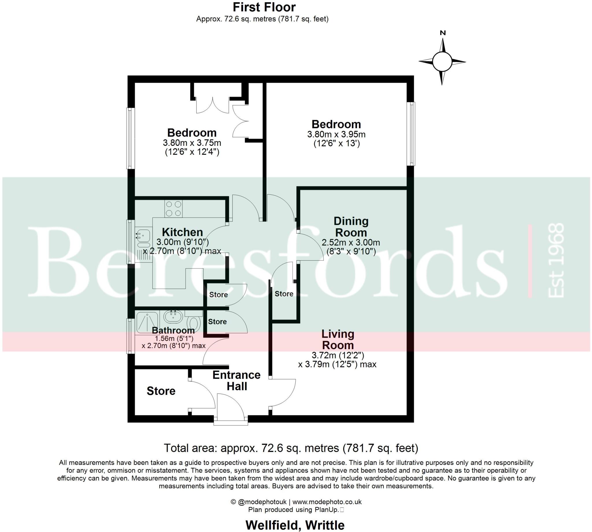 Wellfield, Writtle, CM1 floorplan