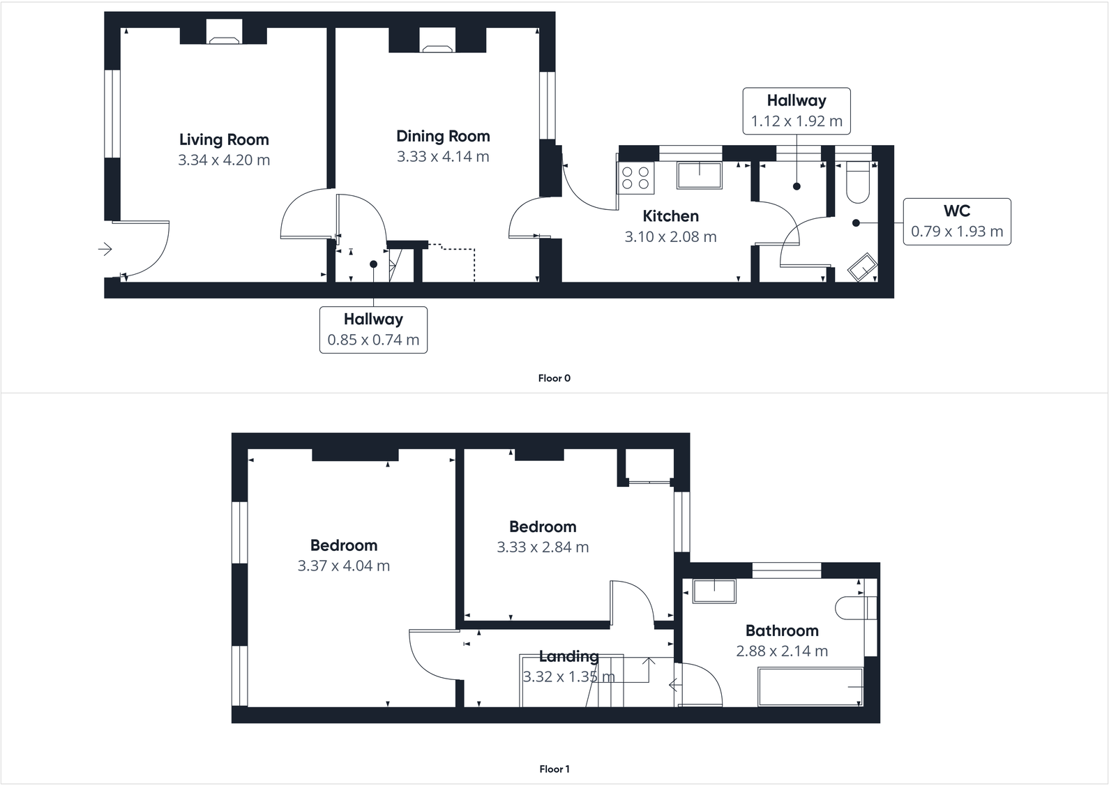 Church Road, Cinderford floorplan