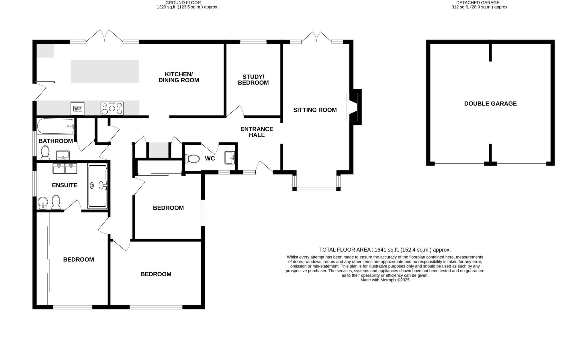Buckhurst Close, Eastbourne, BN20 9EF floorplan
