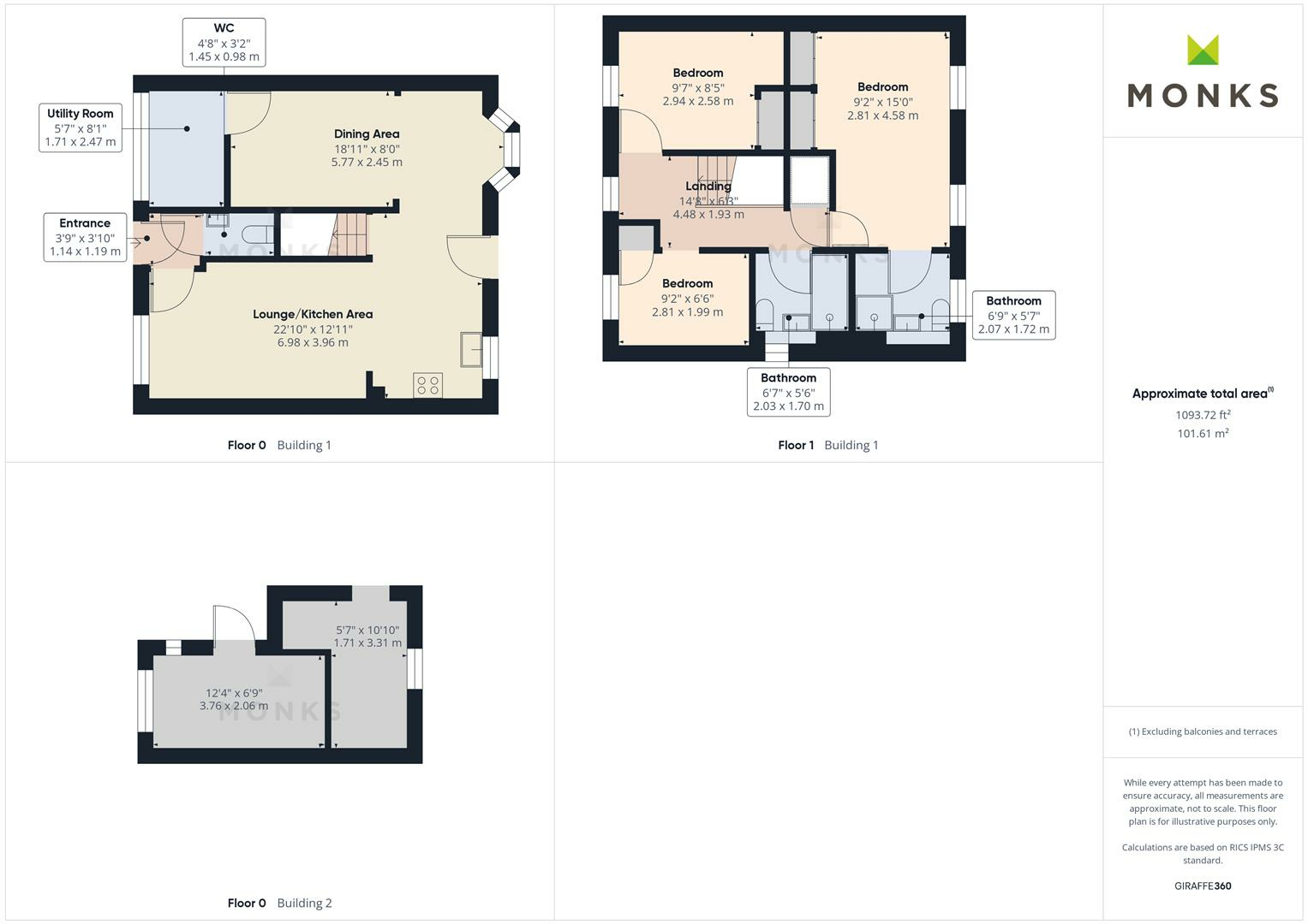 Windmill Meadow, Wem floorplan