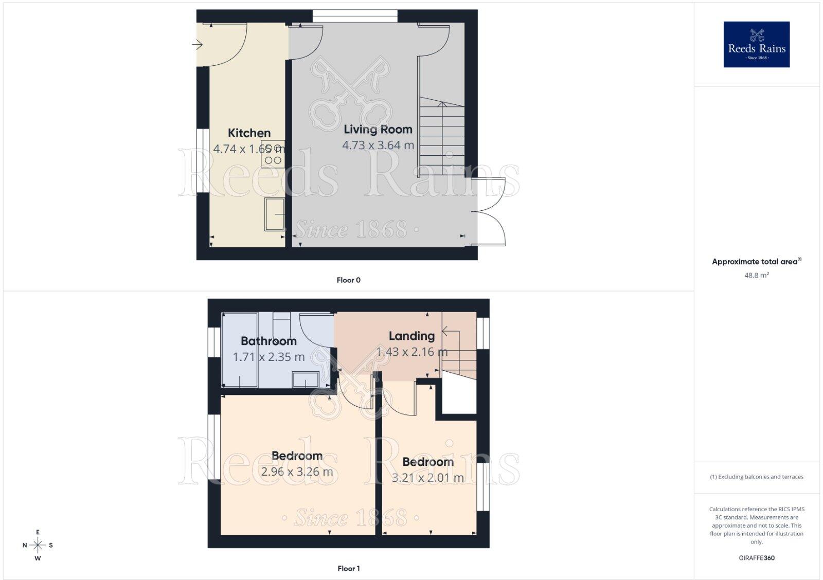 Low Street, Tingley, Wakefield, West Yorkshire, WF3 floorplan