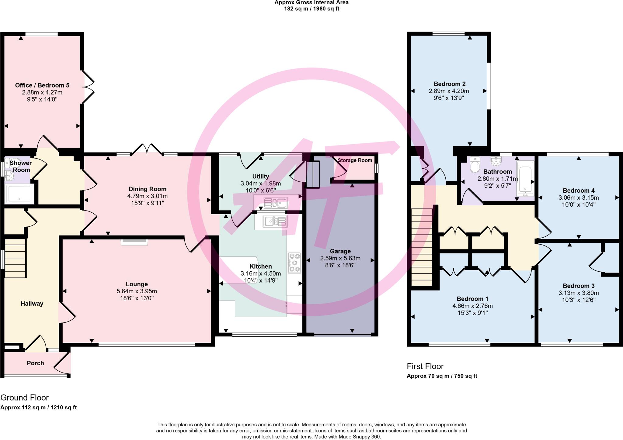 Sychnant Pass Road, Conwy, LL32 floorplan