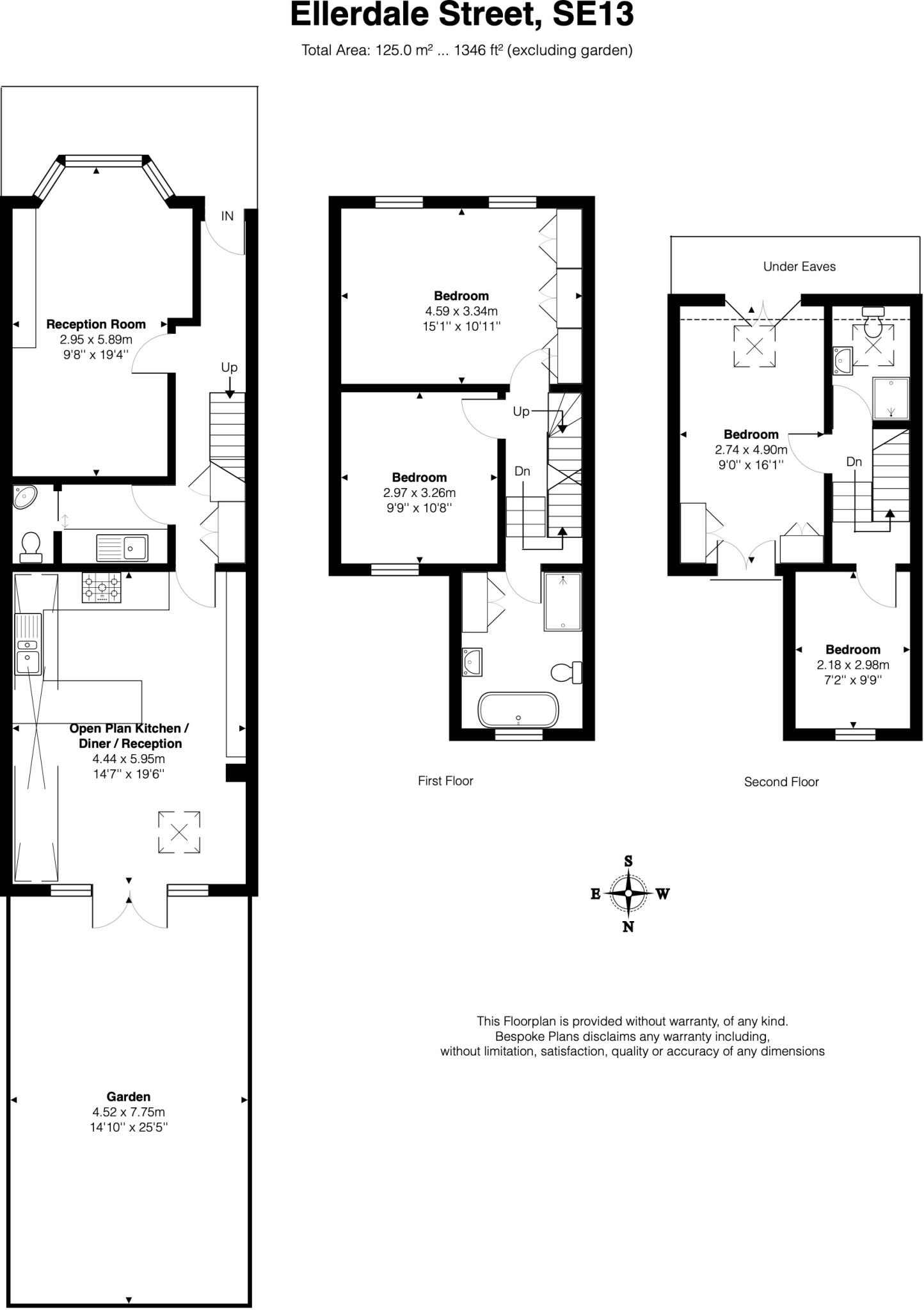 Ellerdale Street, London floorplan