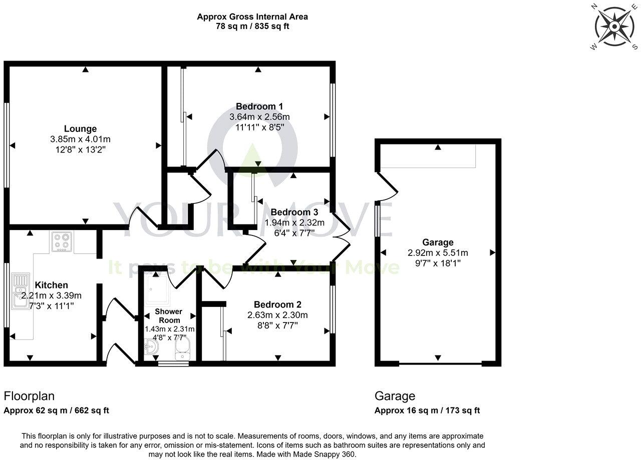 Springfield Drive, Elgin, Moray, IV30 floorplan