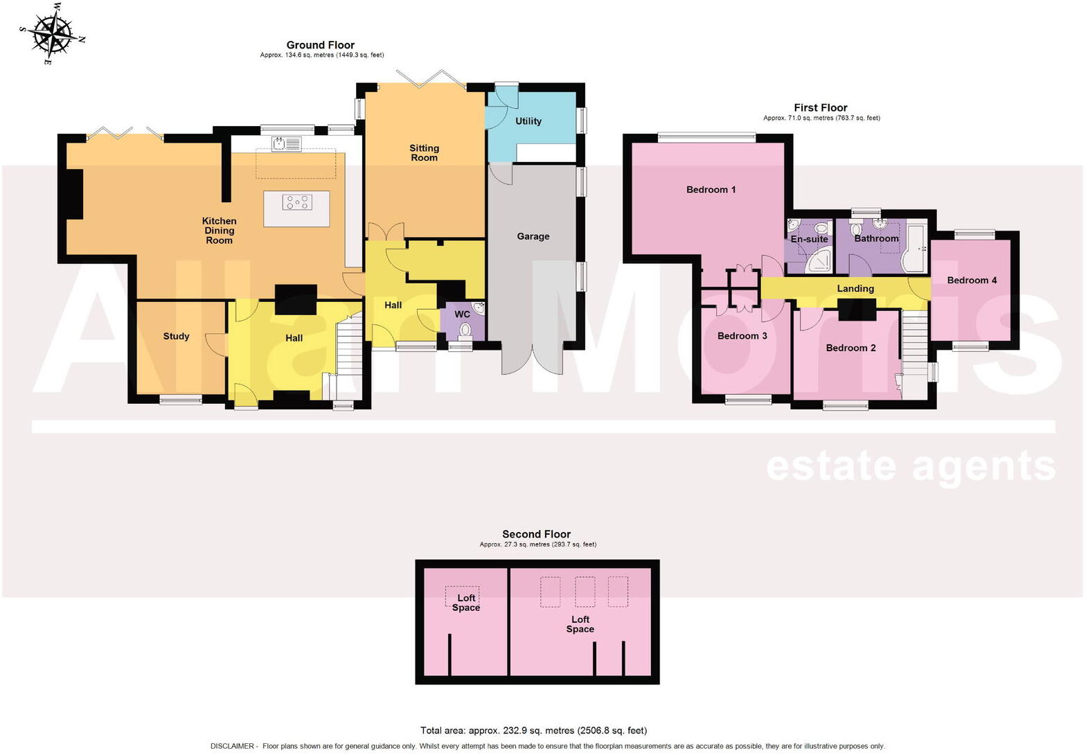 The Nook, 44 The Village, Clifton-on-Teme, Worcestershire.  WR6 6DH floorplan