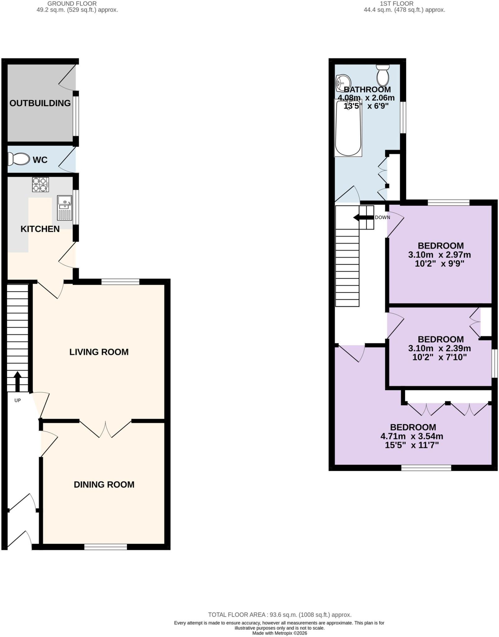 Berry Lane, Longridge, PR3 floorplan