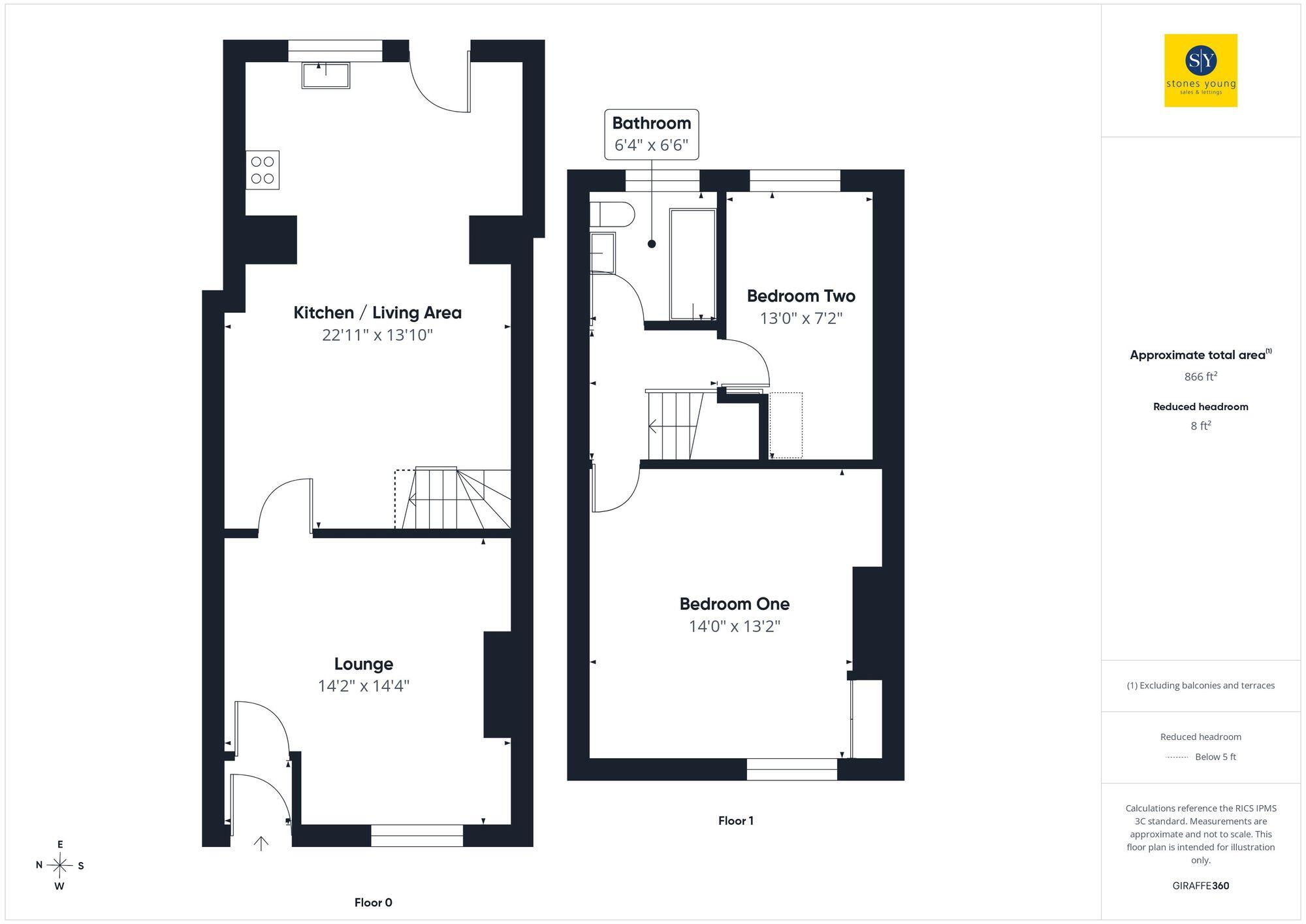 Victoria Terrace, Mellor Brook, BB2 floorplan