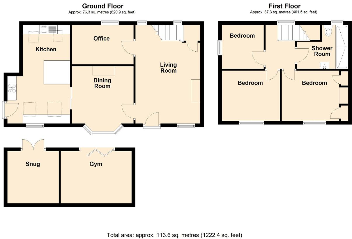 4, Perseverance Road, Leominster, Herefordshire, HR6 8QR floorplan
