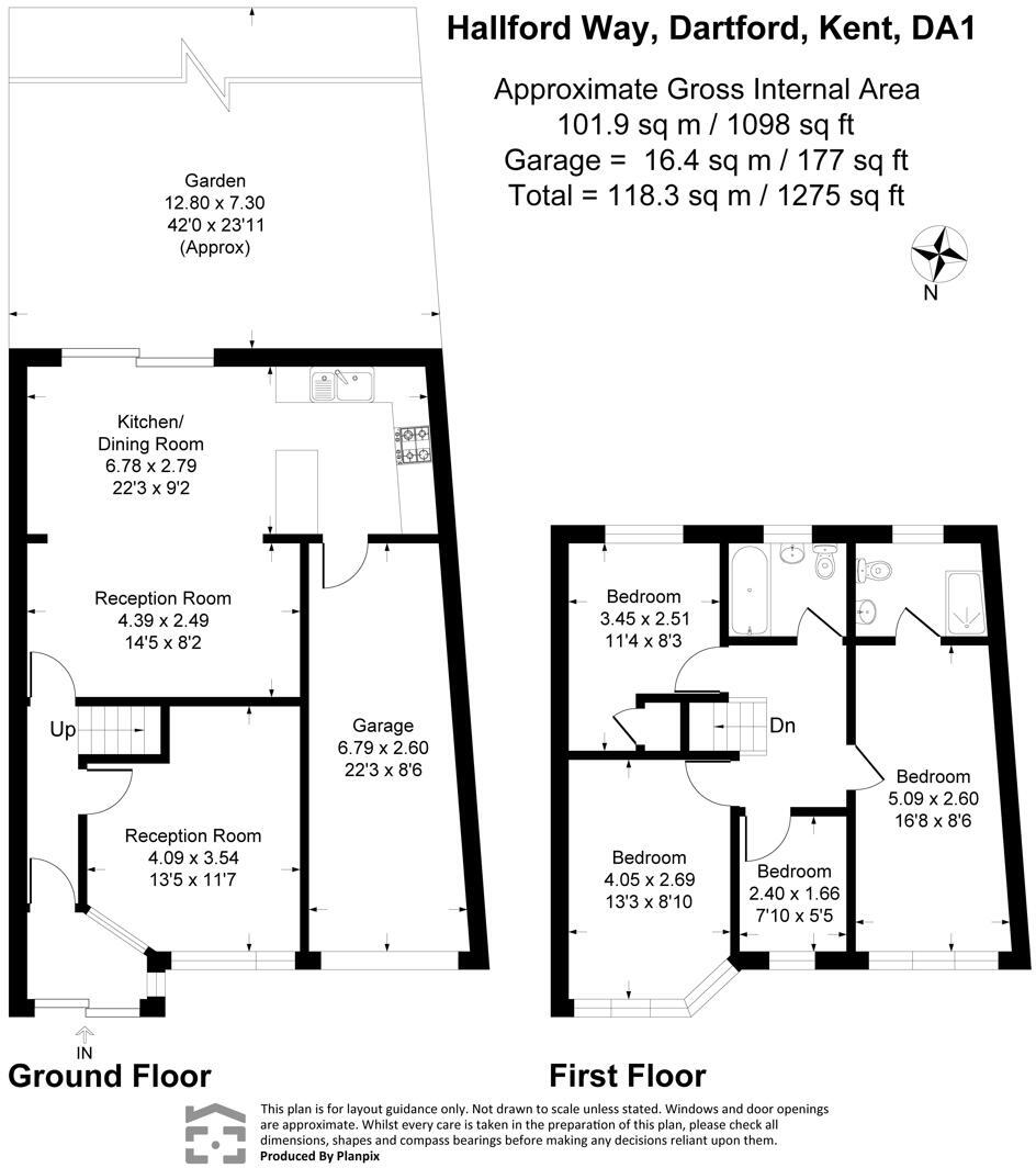 Hallford Way, Dartford floorplan