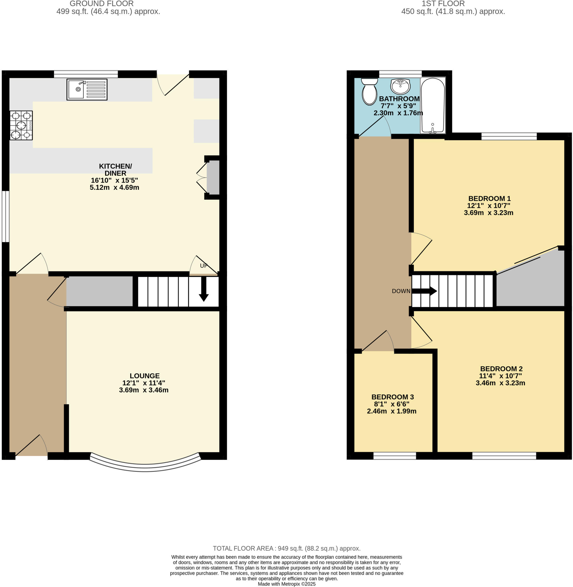 William Street, Cleethorpes, DN35 floorplan