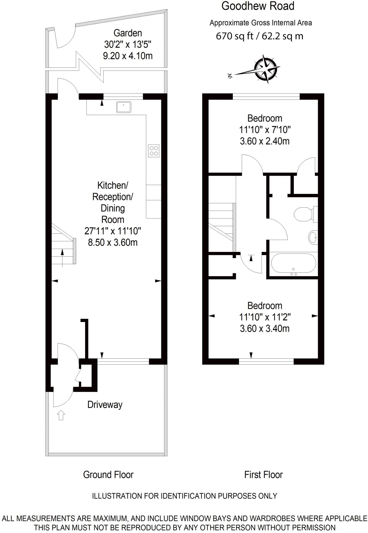Goodhew Road, Addiscombe floorplan