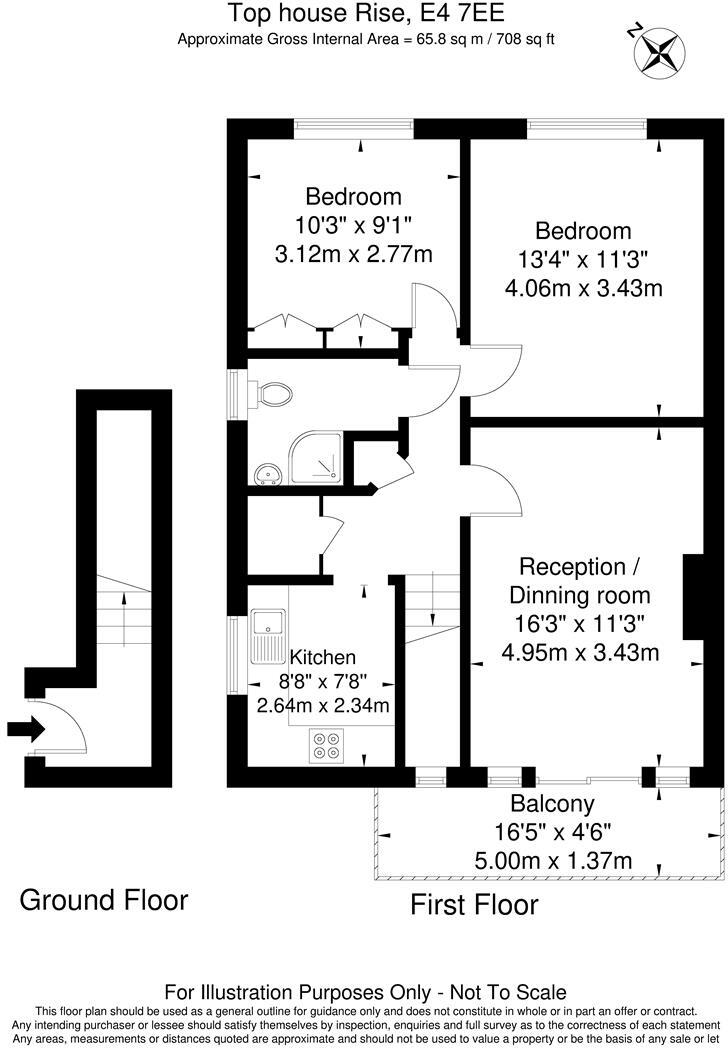 Top House Rise, North Chingford, E4 floorplan