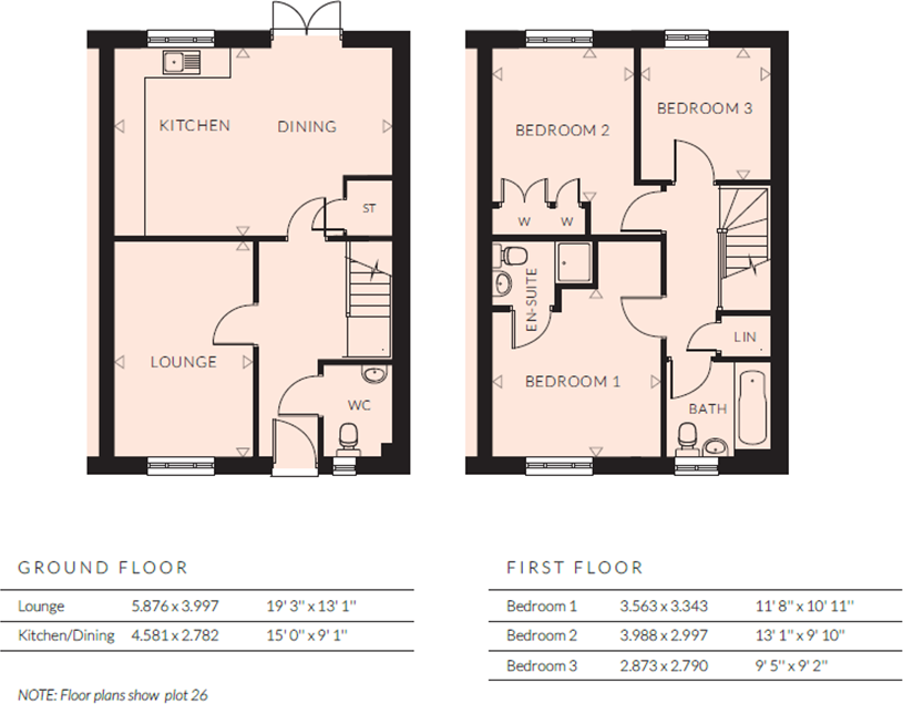 Goodwin Drive,
Arlesey,
Bedfordshire,
SG15 6AP floorplan