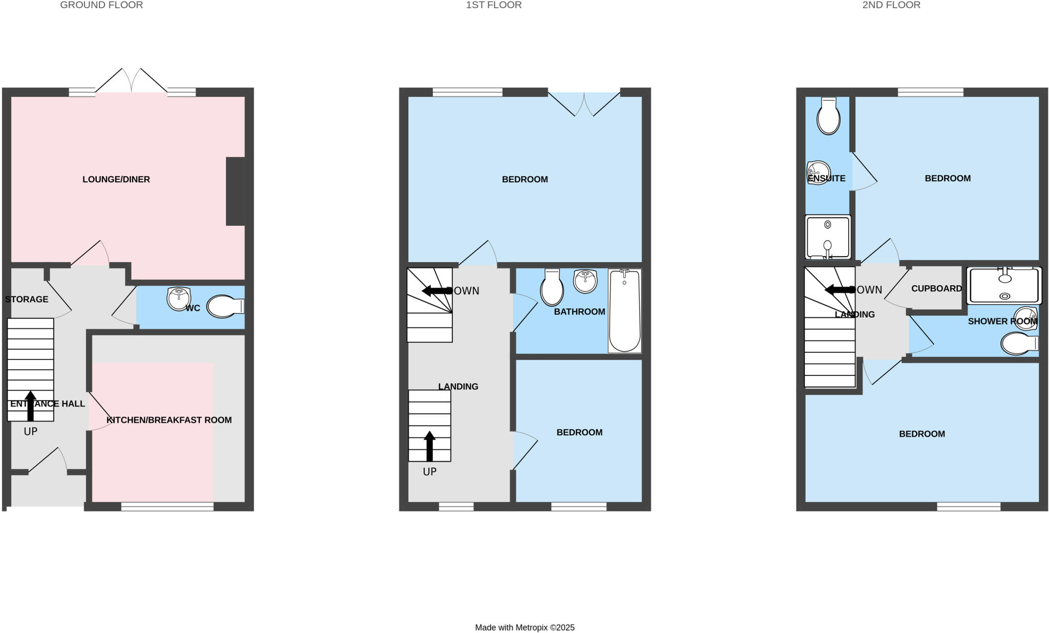 Ketley Park Road, Ketley, Telford, Shropshire, TF1 floorplan