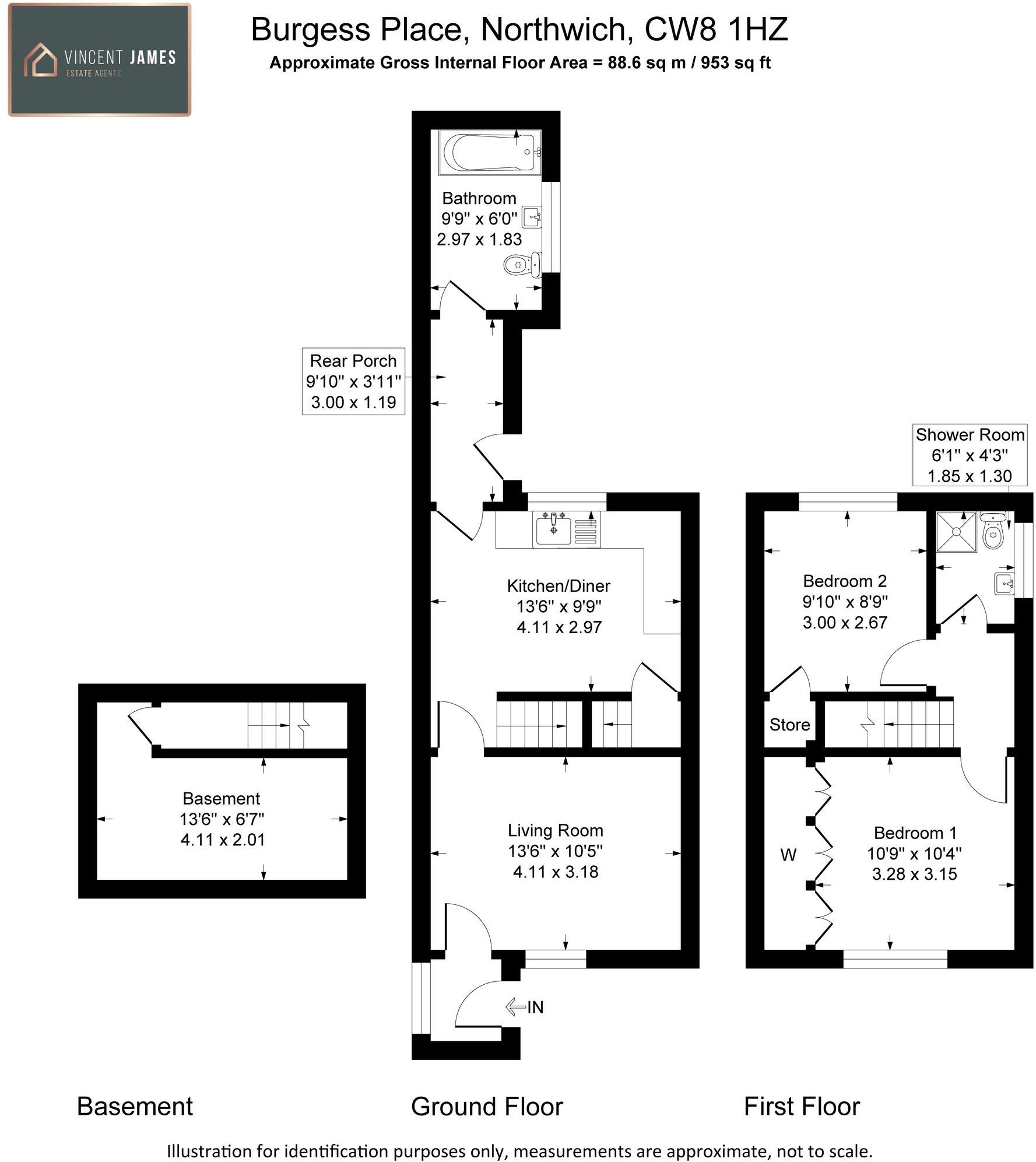 Burgess Place, Northwich, CW8 floorplan