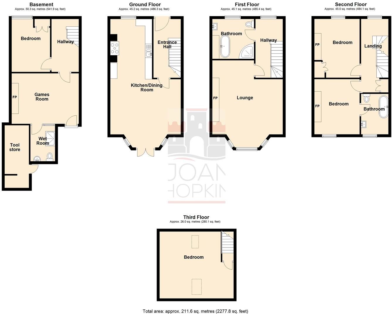 Bulkeley Terrace, Beaumaris floorplan
