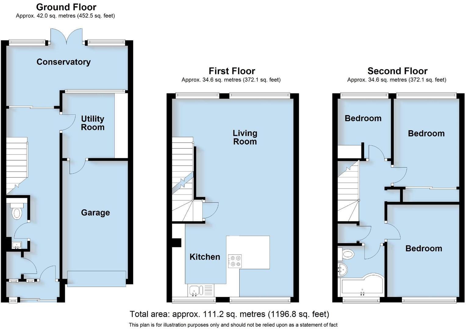 Hadrian Close, Leamington Spa floorplan