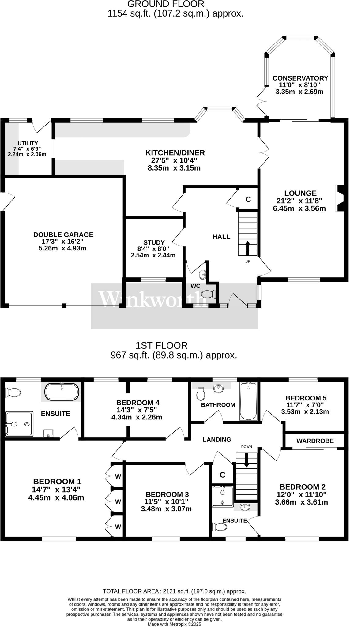 Isbets Dale, Taverham, Norwich, Norfolk, NR8 floorplan