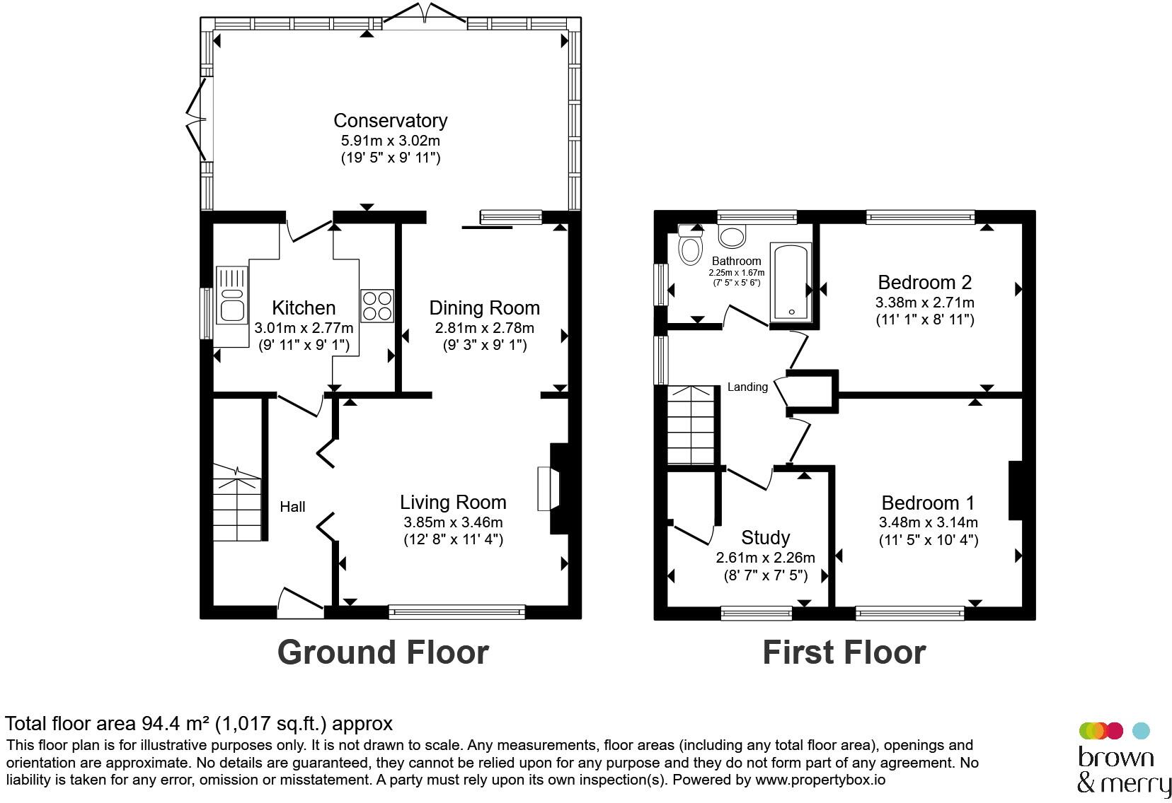 Glenister Road, Chesham floorplan