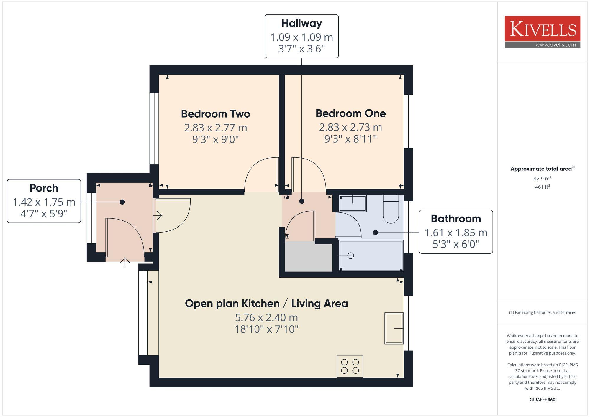Old Smithy Cottages, Welcombe, EX39 floorplan