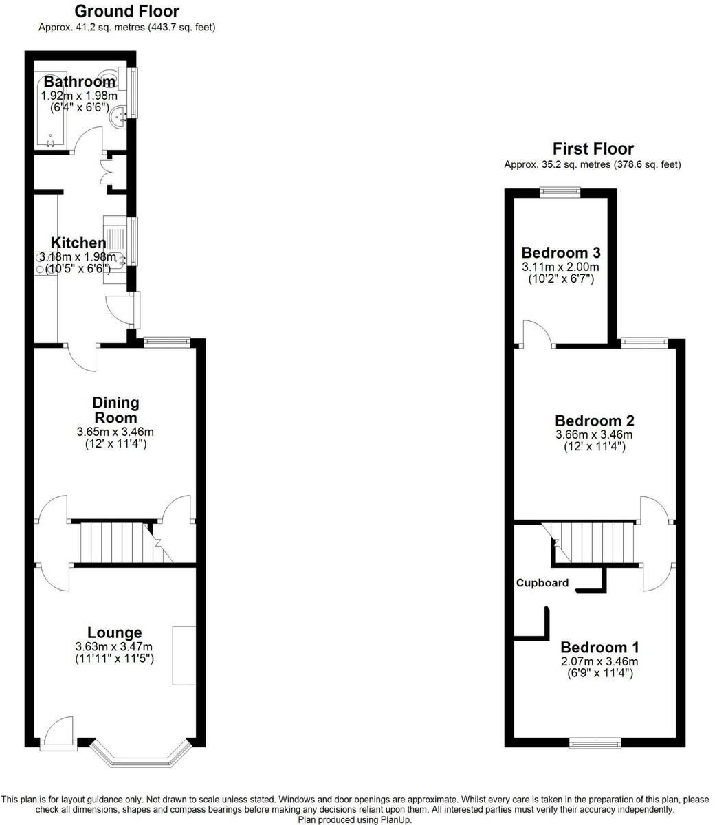 Browns Road, Boston, PE21 floorplan