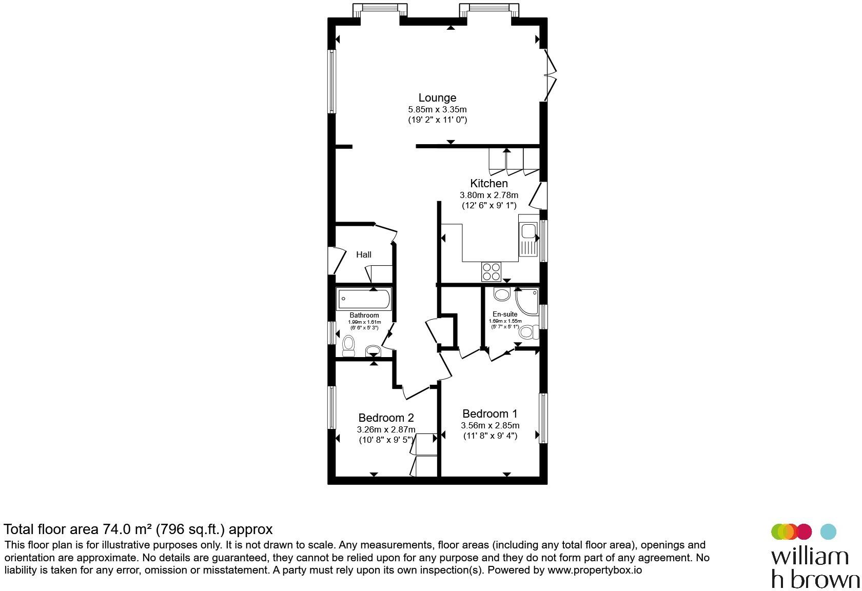 Stuston Road, Diss floorplan