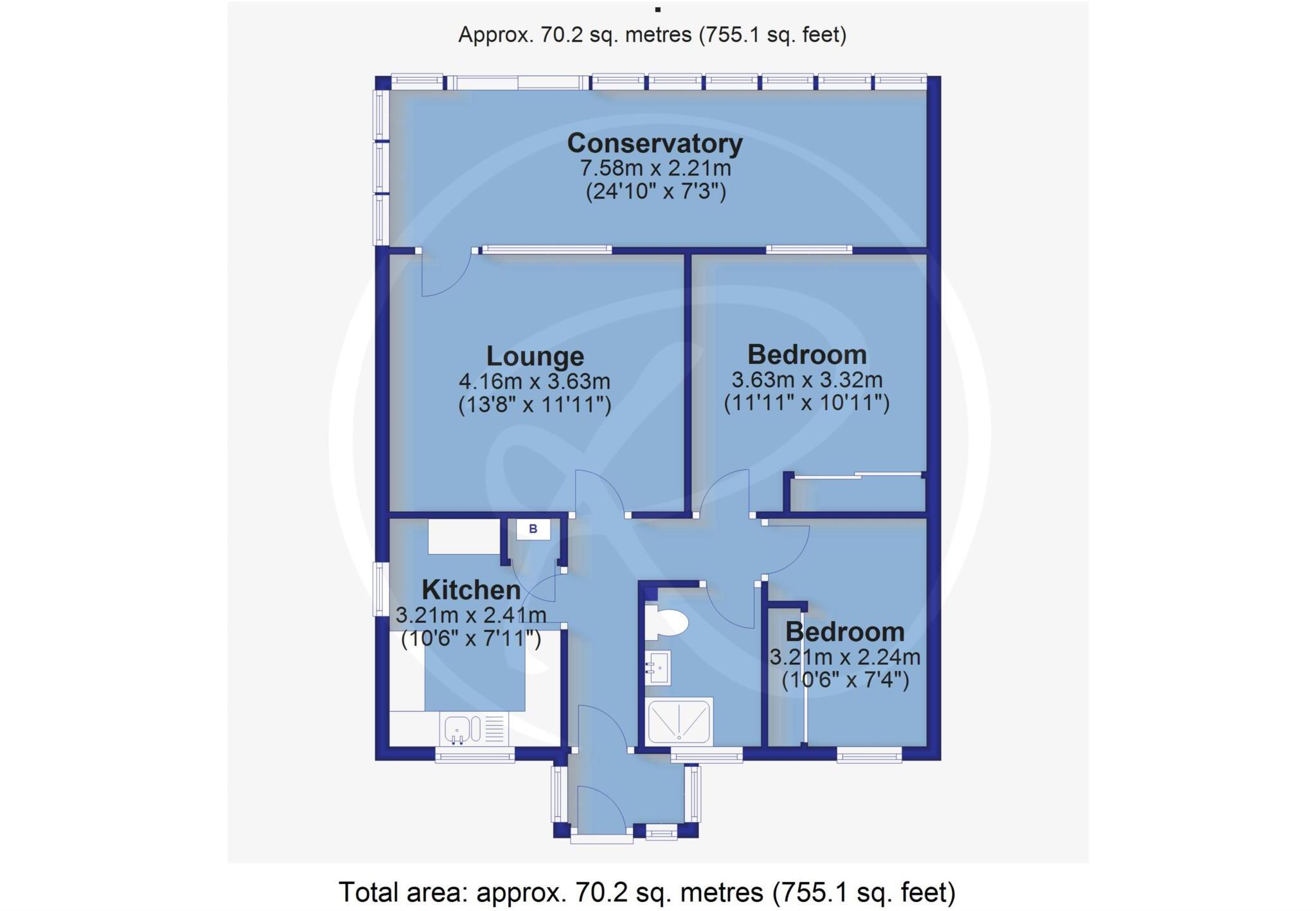 Moreton Park Road, Bideford floorplan