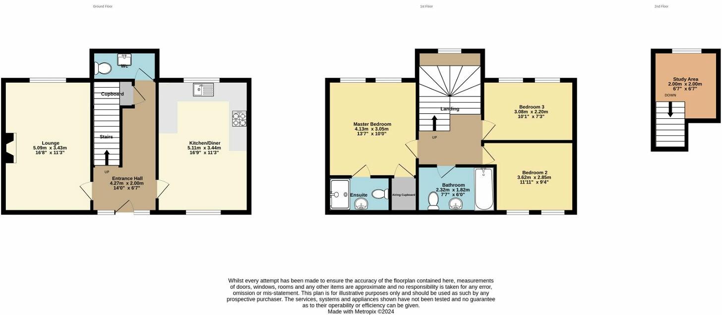 Newland Mews, Culcheth, Warrington, WA3 4EN floorplan
