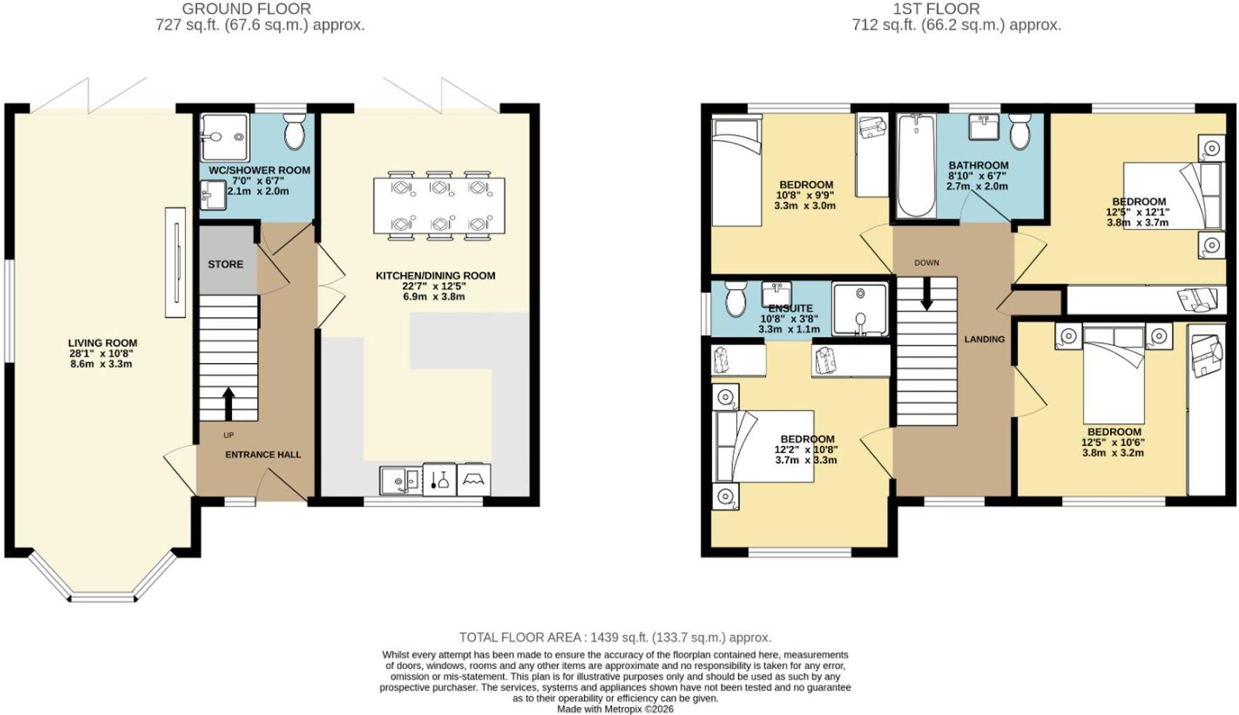 Warren Meadow, Manston, CT12 floorplan