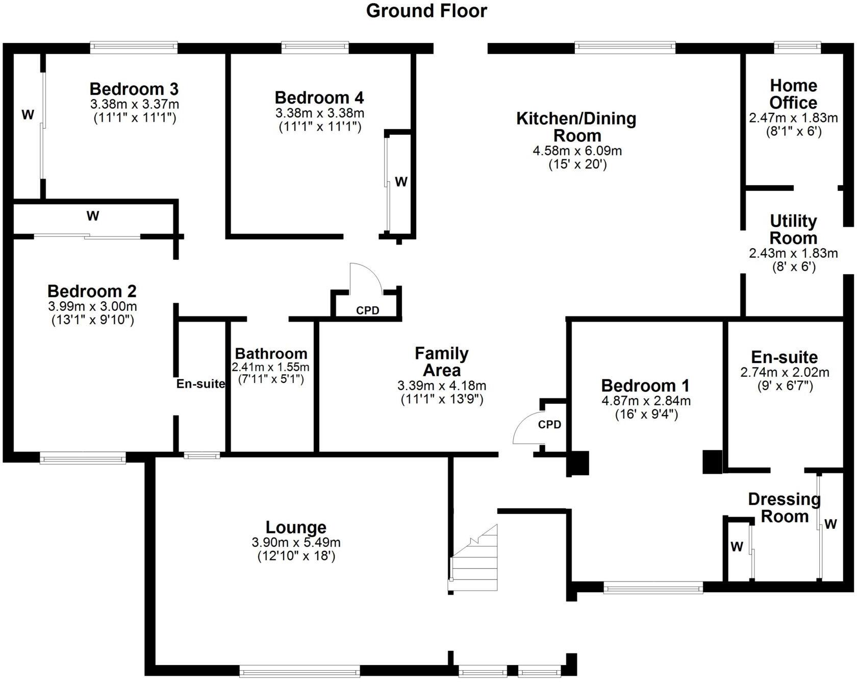 18 Shalloch Park, Doonfoot, KA7 4HL floorplan
